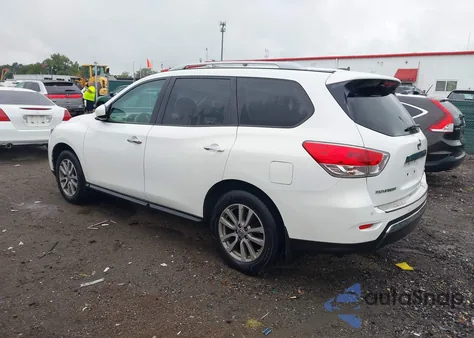 2014 Nissan Pathfinder Sv z USA, uszkodzony, nr VIN 5N1AR2MM6EC720939